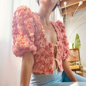 BORN supply Rose blouse